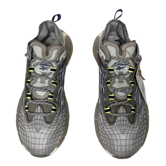 Reebok Zig Kinetica II “Boulder Grey” Running Shoes M6 / W7.5 (FX9344) - Picture 3 of 6